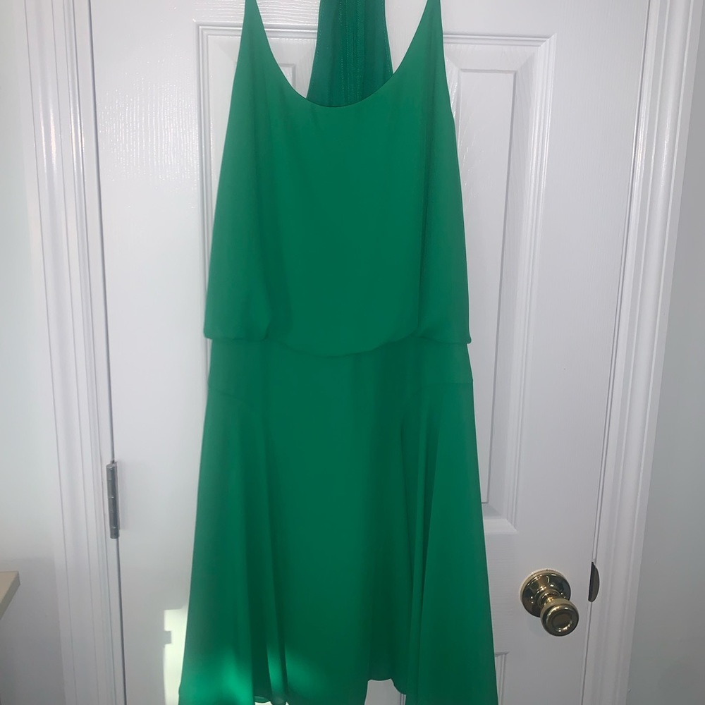 Bisou Bisou Green Summer Dress